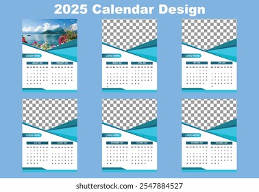 2025 Calendar Design Free Download | Wall Calendar Design 2025