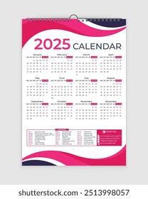 2025 Calendar, Calendar Design With Holiday, Wall Calendar 2025, holiday calendar 2025, office holidays, Bangladesh,  uk, us, canada, india, spain, uae,