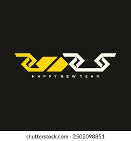 2025 design element idea with creative unique simple modern concept high resolution vector