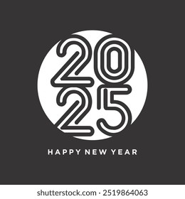 2025 design element idea with creative unique simple modern concept high resolution vector