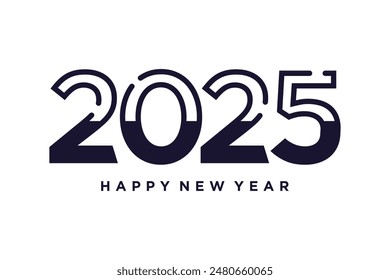 2025 design element vector idea with creative modern style
