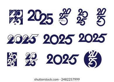 2025 Design Element Vektorgrafik Logo mit Creative Modern Cool Konzept Hochauflösung