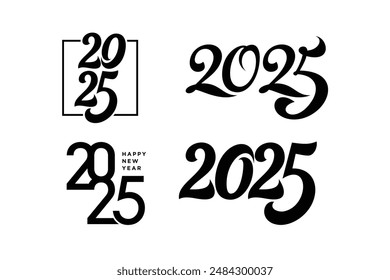 2025 design vector idea with creative modern style high resolution template