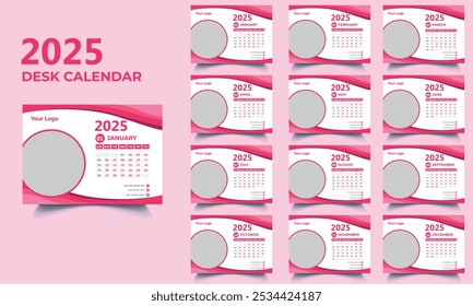 DESIGN DO CALENDÁRIO DA MESA PARA 2025 ... DESIGN DO CALENDÁRIO DA MESA... CALENDÁRIO DE MESA..