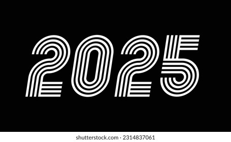 2025 editable white text with black background free image