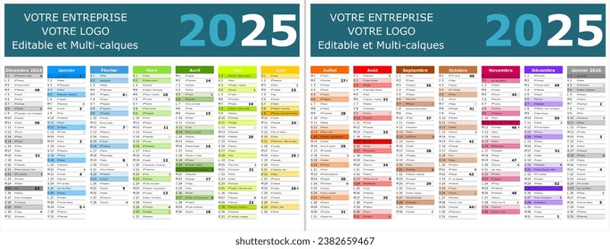 2025 french calendar with saints