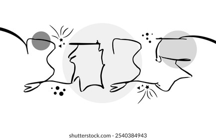 2025 Handdrawn Gift Card Design Template.