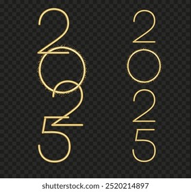 2025 Feliz Año Nuevo Post Plantilla