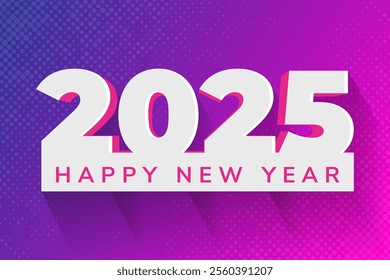 2025 Happy New Year Web Banner design. Happy New Year Luxury Wishes Clipart Greetings Background Template. Happy New Year 2025 Colored Background for Wish Card, Brochure, Cover, Poster, Header