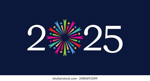 2025 logo design element with creative modern concept vector idea 