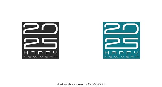 2025 logo design illustrations premium vector