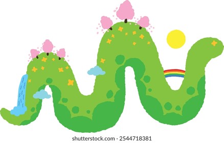 2025 new year of the blue snake logo design