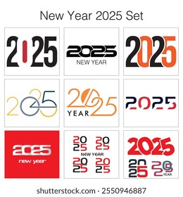2025 New Year Collection, Calendar Styles, 2025 New Year Characters - 14 Different Styles

This unique visual brings together 14 characters designed in different styles to celebrate the New Year 2025.