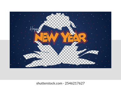 2025 new year text effect Happy New Year 2025