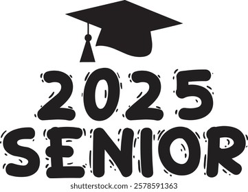 2025 Senior T-shirt, Senior Class T-shirt, Graduate Shirt, High School Shirt, University T-shirt,