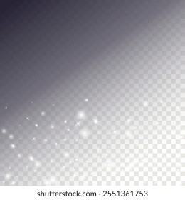2025 Snowflakes Header Background (em inglês). Bandeira de neve vetor de Natal. Projeto de Fronteira Xmas. Flocos isolados elegantes de inverno. Feliz Ano Novo Ornamento de Luxo. Cartaz de Natal Nevado. 