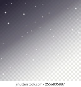 2025 Snowflakes Header Background. Christmas Vector Snow Banner. Xmas Border Design. Winter Elegant Isolated Flakes. Happy New Year Luxury Ornament. Snowy Holiday Poster. 