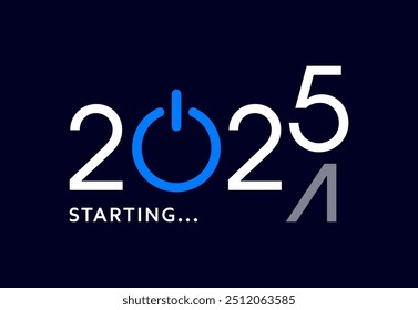 2025 starting button. Start power button