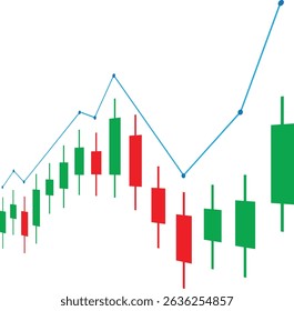 2025 Trading Market Vector Chart – Financial Data Analysis, Crypto Price Movement, Stock Investment Strategy, Economic Growth Forecast