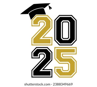 Camiseta de 2025, camiseta de clase superior, camiseta de grado, discurso de graduado, camiseta de secundaria, camiseta universitaria, clase de 2024, último día de escuela, archivo de corte para el crujiente y la silueta