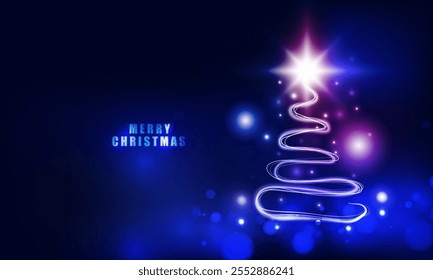 2025 Typographical Christmas and New Year Greetings on a Shiny Xmas Happy new year gold color background