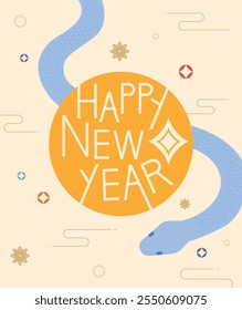 2025 is the Year of the Blue Snake. Happy New Year!