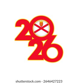 Anuncio de 2026 con bandera de Jersey en el interior.