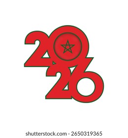 Anuncio de 2026 con la bandera de Marruecos en el interior.