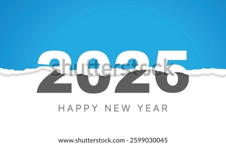 2026 Happy New Year Background Design. Greeting Card, Banner, Poster. Vector Illustration.