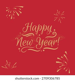 2026 Feliz Año Nuevo Diseño de Plantilla de Vector, Anuncio de fondo de arte abstracto, póster, calendario y tarjeta, conceptos coloridos Diseño de portada, 2026 Diseño de números y letras,