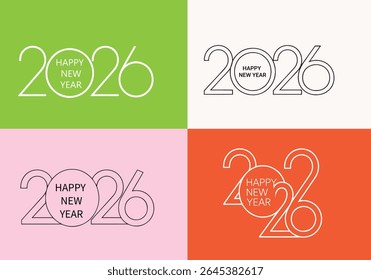2026 lettering new year text logo Number, lettering logo, number, new, gold, 2016, alphabet, new year, concept.
