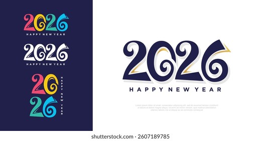 2026 logo design vector modern concept idea