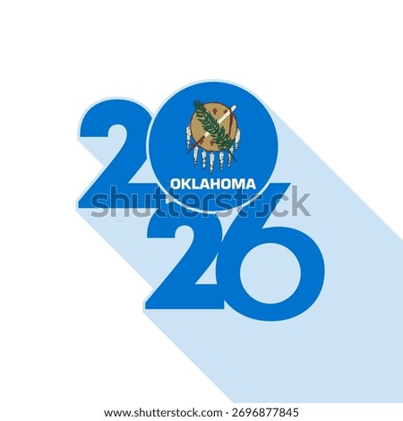 2026 Long Shadow Banner with Oklahoma Flag Inside.