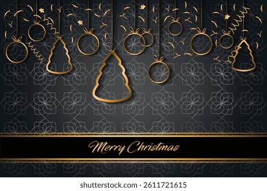 2026 Merry Christmas background for your seasonal invitations, festival posters, greetings cards.
