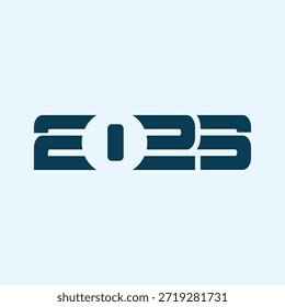 2026 neues Jahr Logo, Vektorbild