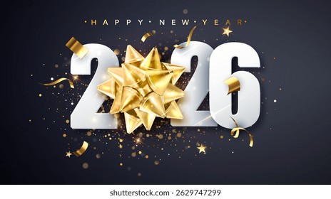 2026 New Year Posters Christmas and New Year Design