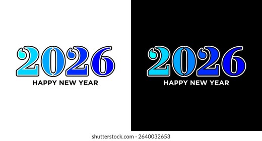 2026 number design inspiration,for the new year.