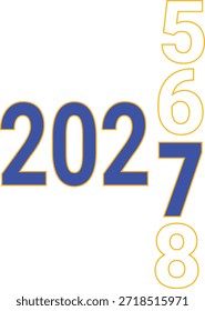 2026 typography logo editable eps 