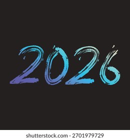 2026 typography for new year