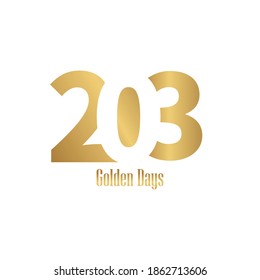 203 letter type, 203 golden day 