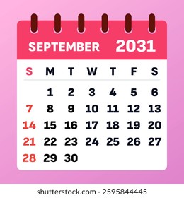 2031 September. Welcomes autumn with falling leaves and cool breezes. A fresh start for learning, productivity, and new routines.