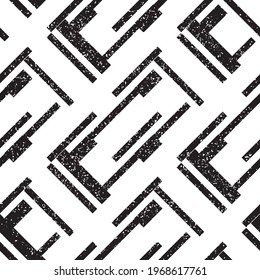 2063 Seamless pattern with black bands. Seamless vector illustration eps 10.