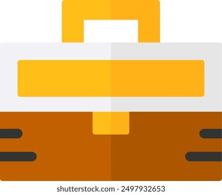 207 - Brifcase Line Vector Icon Design