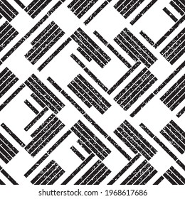 2090 Seamless pattern with black slanting streaks. Seamless vector illustration eps 10.