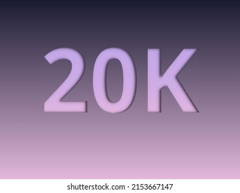 20k Illustration Like As Paper Cutout Effect