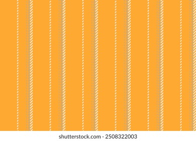 Raya textil de Vertical de los años 20, líneas rectas de patrón de Vector. Mezcle la textura de tela de fondo sin costuras en la paleta de colores ámbar y blanco antiguo.