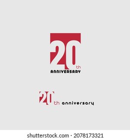 20th Anniversary Logo Type, 20th Logo