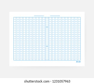 2乗の原稿用紙のベクター画像ファイル によく似た画像 写真素材 ベクター画像 Shutterstock