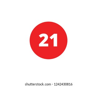 21 age symbol prohibition 