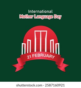 21 February Banner Design Template